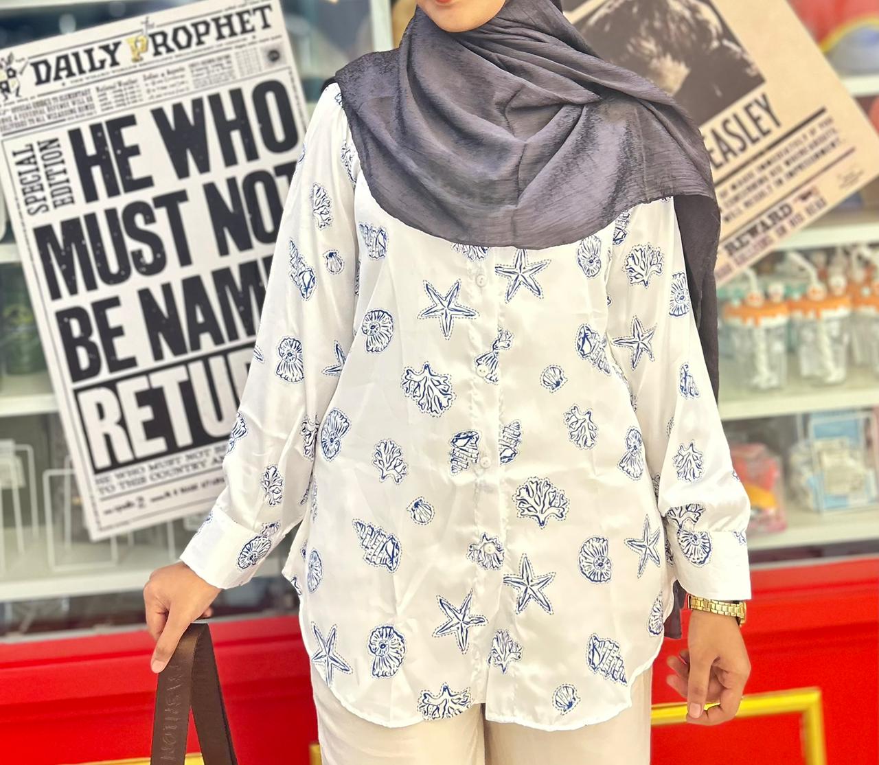 Luxury World Satin Silk Printed Shirt