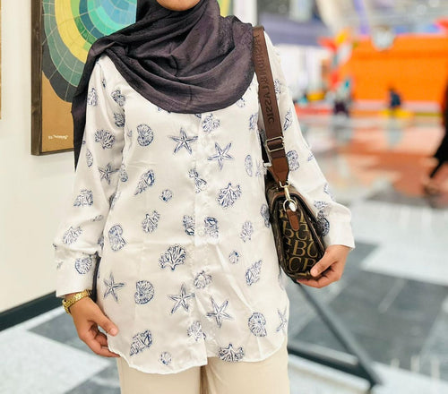 Luxury World Satin Silk Printed Shirt