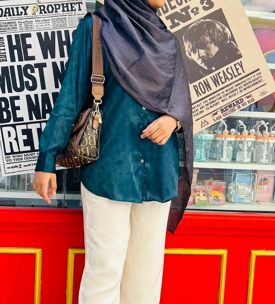 Luxury World Satin Silk Printed Shirt